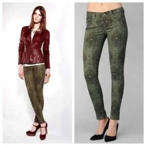 Paige Verdugo Ultra Skinny Jeans Pants Green
Paisley Women's 27